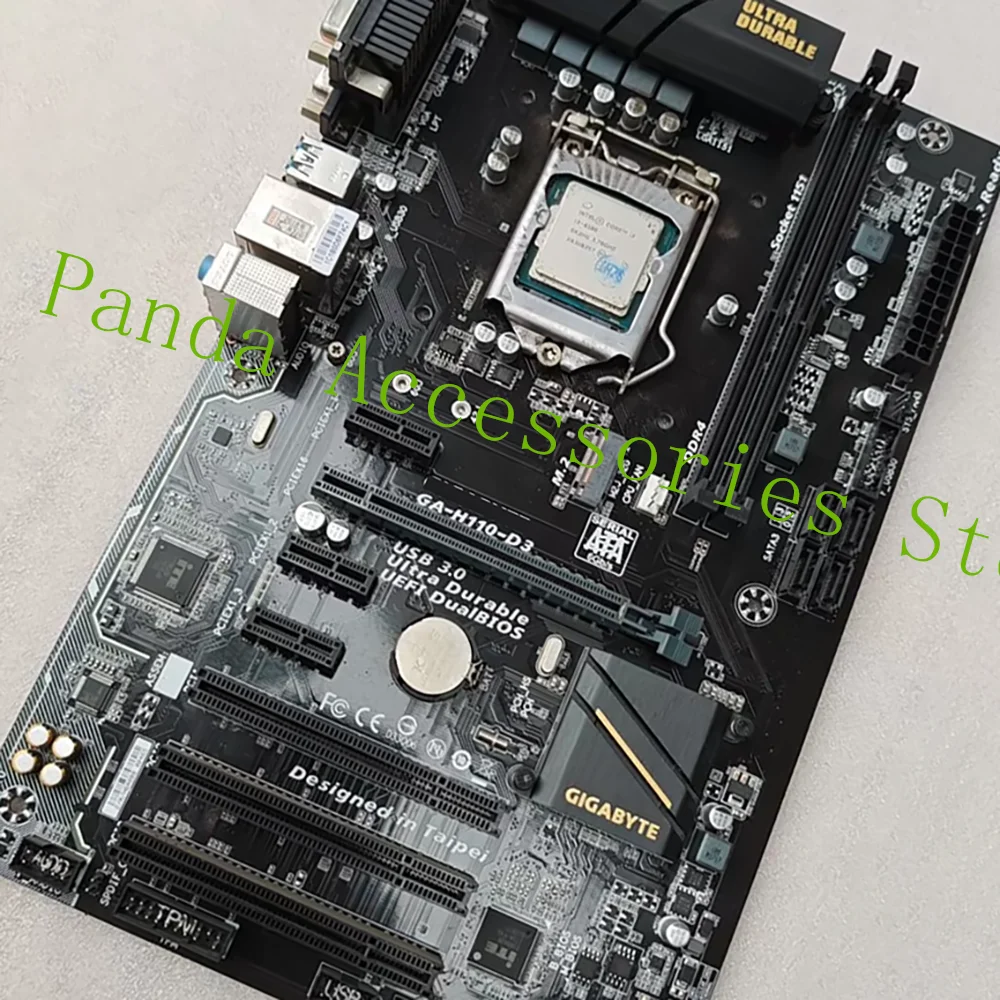 GA-H110-D3 motherboard DDR4 USB 3.0 with PCI slot COM H110-D3