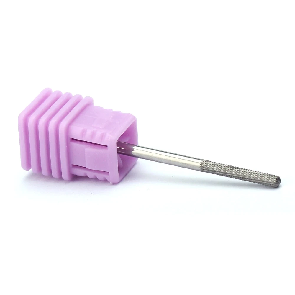 Carbide nail file cushioning nail equipment accessories 1 piece of hard alloy nail drill for milling cutter with cutting drill