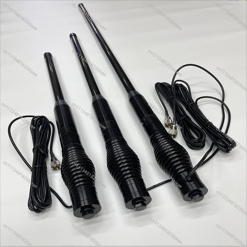 For Off-road Vehicles,with Enhanced Auxiliary Signal Antenna, Car Walkie-talkie Black Modified Antenna