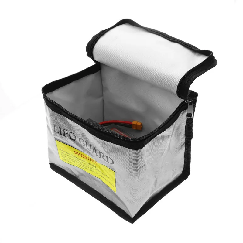 Lipo Battery Safe Bag 220*150*170mm Fireproof Explosionproof Bag RC Lipo Battery Guard Safe Portable Storage Handbag