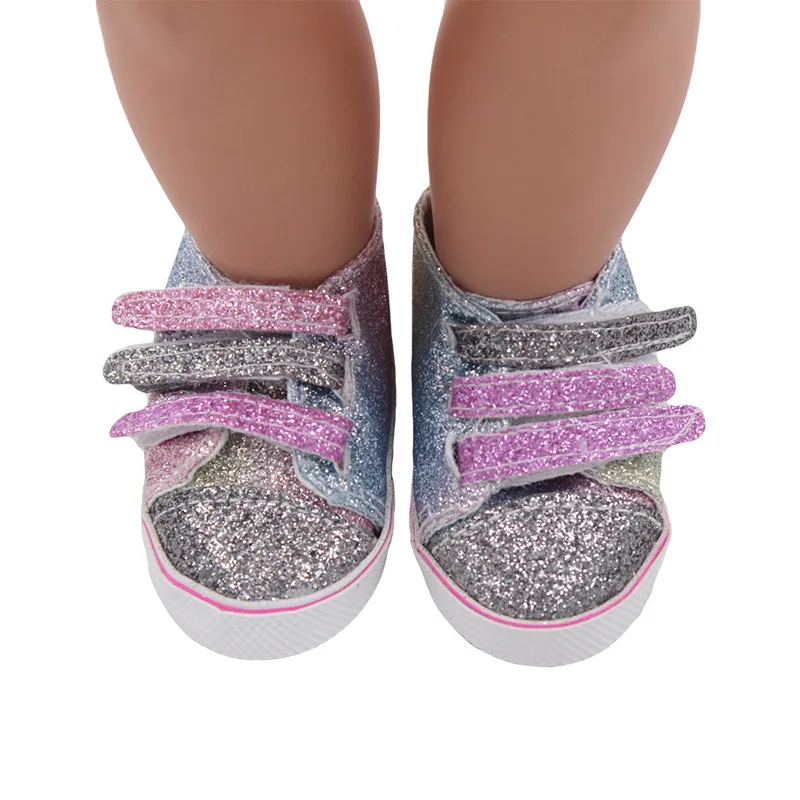 7cm di tela bambola scarpe vestiti accessori per 43 cm nato bambino vestiti 18 pollici americano bambola ragazza giocattolo bambino compleanno Festival regalo