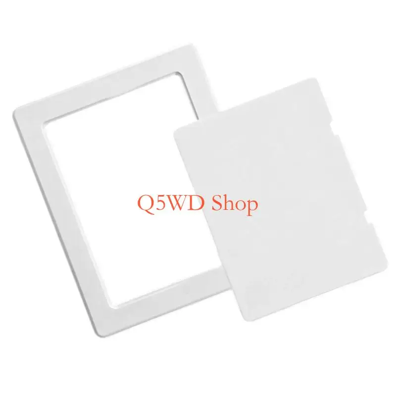 Q5WD Plastic Opening Flap Cover Plate Removable Hinged Access Hatches Door Enduring