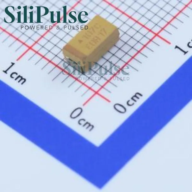 (10-50pcs) TAJC107K016RNJ CASE-C-6032-28(mm) 100% Original In Stock 16V ±10% 100uF 1Ω@100kHz
