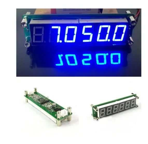PLJ-6LED-H 1MHz to 1000MHz RF Frequency Counter Cymometer meter measurement LED Digital Display FOR Ham Radio amplifier