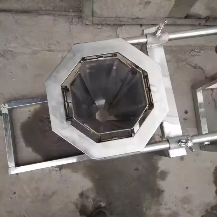 Factory Price Automatic Chicken Packer Cone Type Chicken Packing Machine  HJ-BJZ01