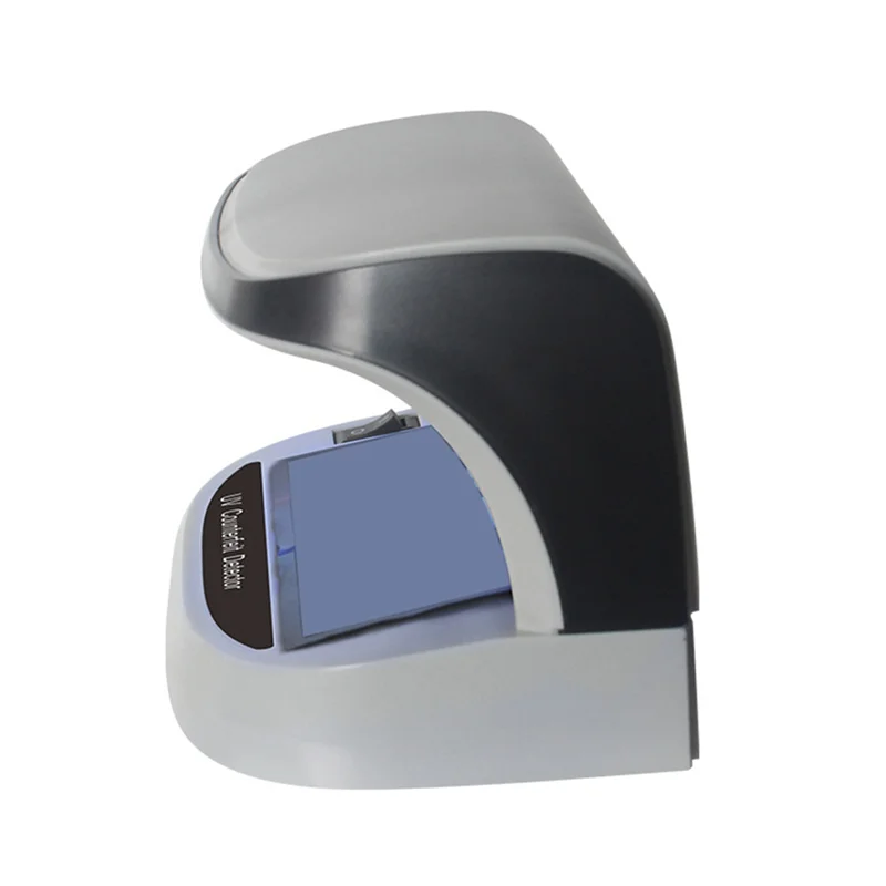 AA08-Portable Desktop High-Efficiency Purpler Light Cash Detector With Battery Money Detection Functionality For Quick Verificat