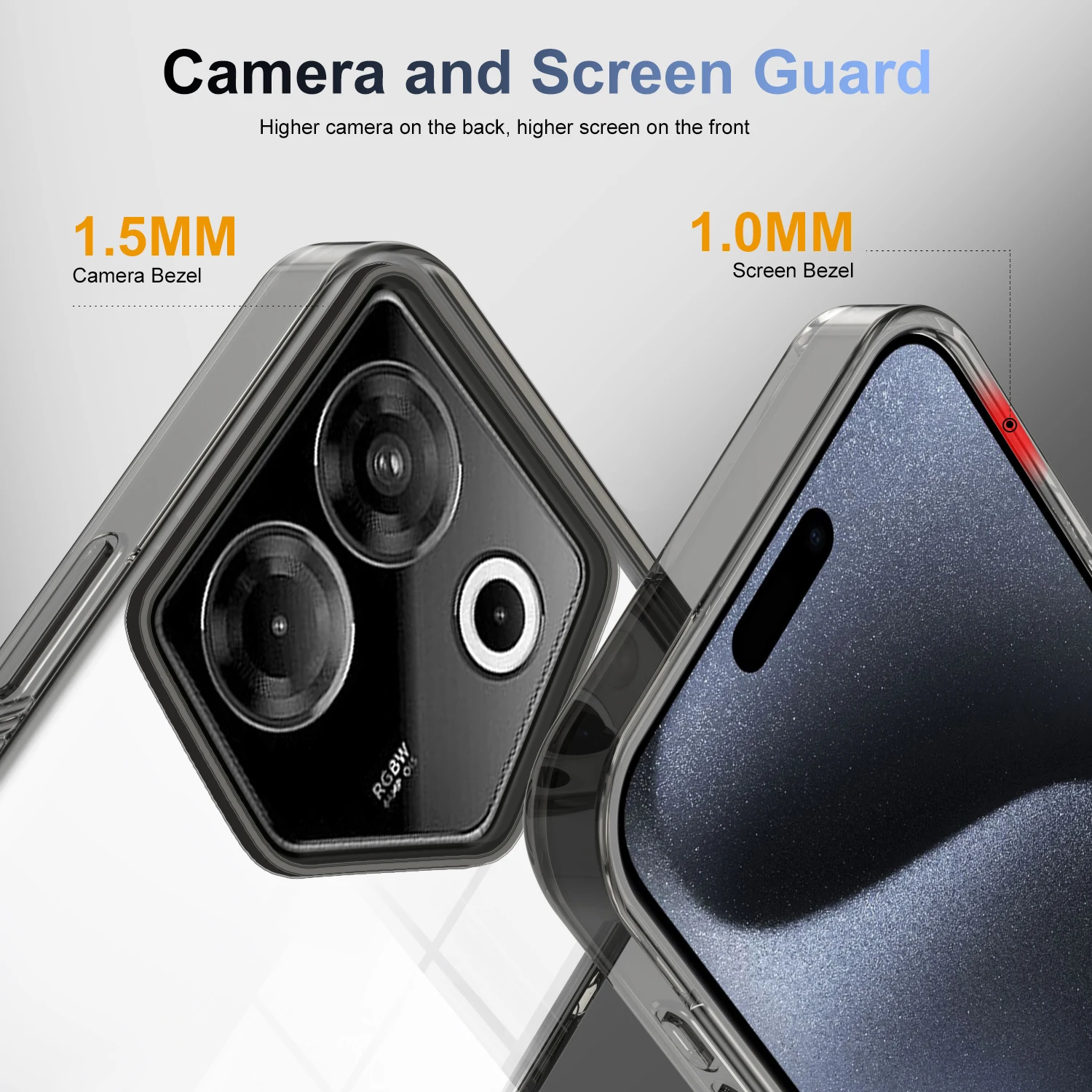 Custodia trasparente per Tecno Camon 20 20s Pro 5G protezione in Silicone custodia rigida trasparente per telefono exlimatck8nb CK8n Coque L1