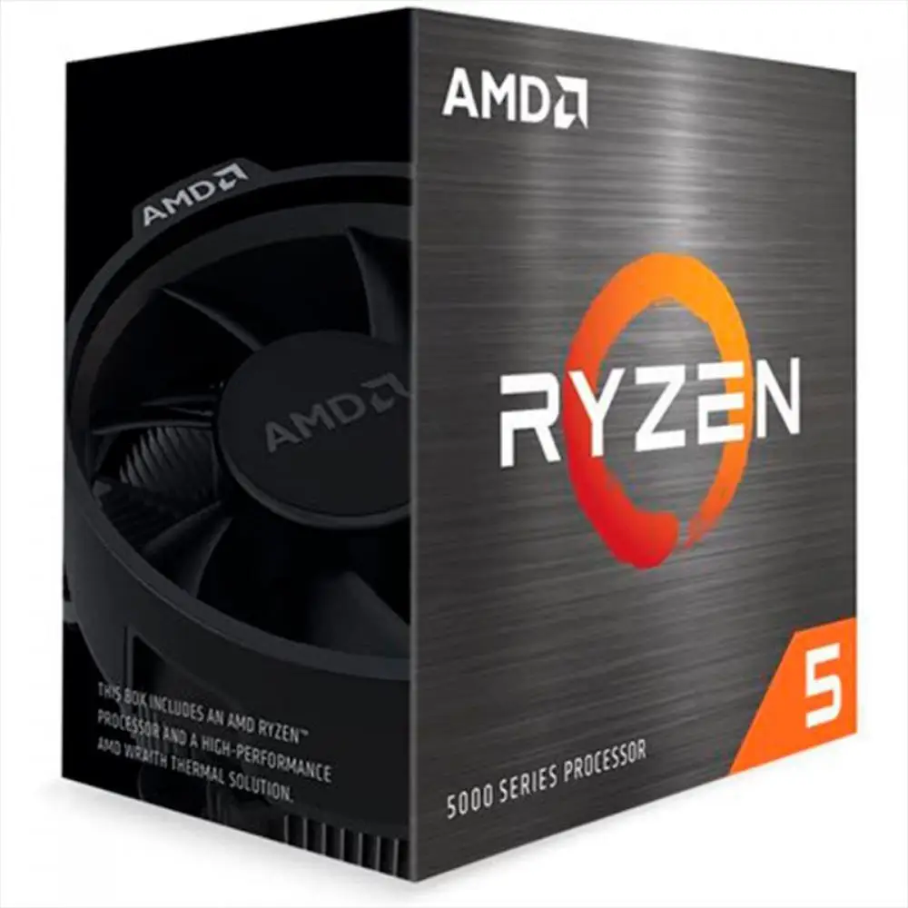 معالج AMD Ryzen 5 4500 3.6 جيجا هرتز (4.1 جيجا هرتز Turbo)، 6-Color 12-Threads، Wraith Stealth Cooler، AM4، 100-100000644BOX