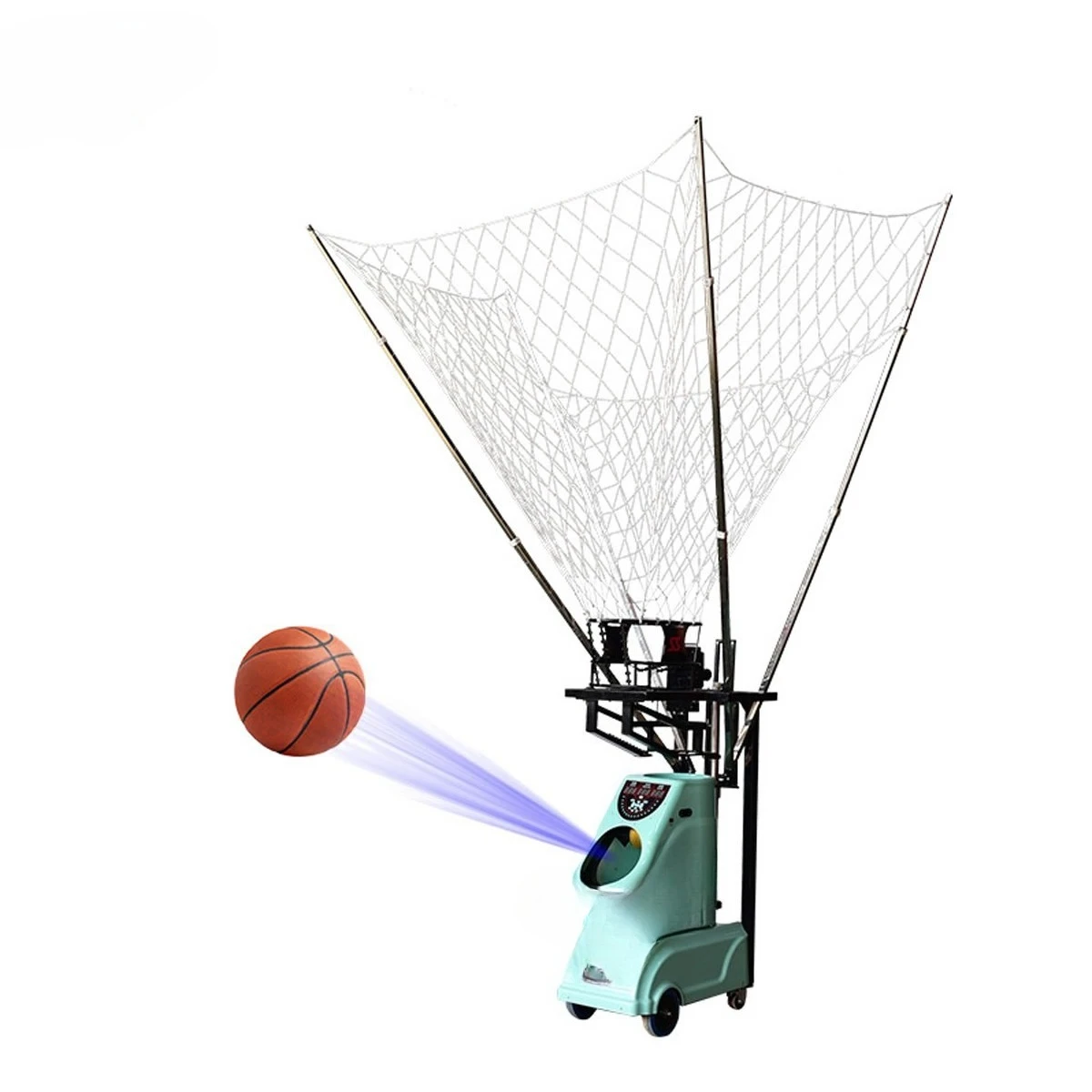 Advanced intelligent basketball serve machine equipment