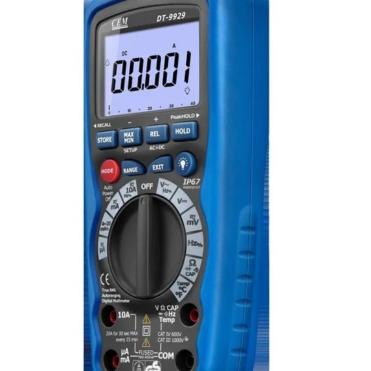 

DT-9939 40000-bit True Effective Value High Precision Digital Multimeter