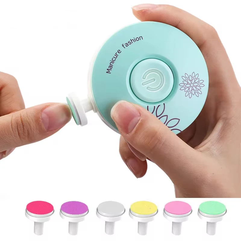 Electric Baby Nail Trimmer Kid Nail Polisher Tool Infant Manicure Scissors Baby Hygiene Kit Baby Nail Clipper Cutter For Newborn