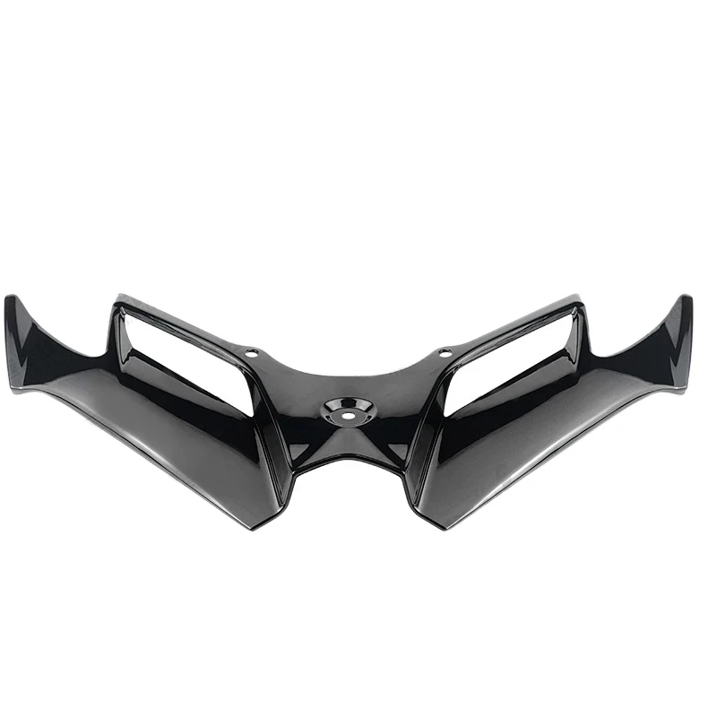 Motorcycle Front Fairing Aerodynamic Winglet Wing Cover Trim For Yamaha Nmax Nmax125 Nmax155 2020-2022 Carbon Fiber Style