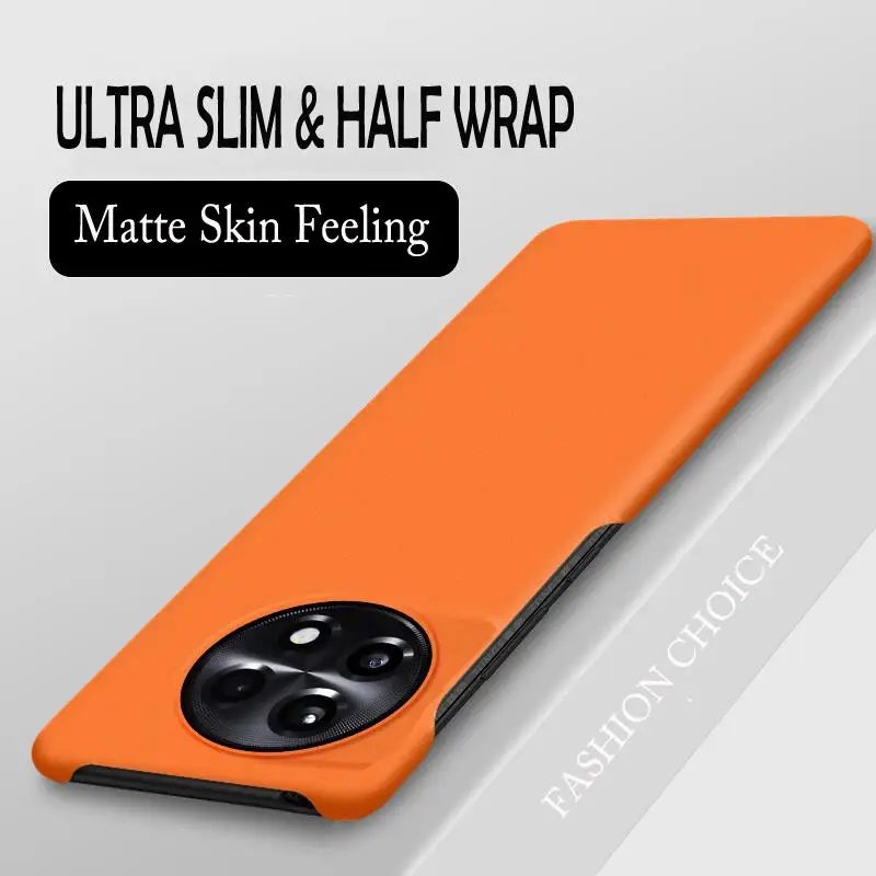Fashion Hard PC Fall Für Oneplus 13 13R 12 12R 11 11R 10T 10R 10 Pro stoßfest Abdeckung Dünne Matte Fällen Halbe Wrap Coque