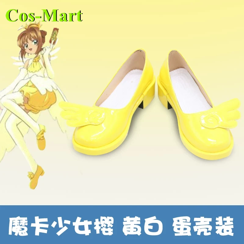 

Cos-Mart Cardcaptor Sakura Shoes Cosplay Yellow Cosplay Shoes Custom Role Play Clothing Hallowmas Men Women