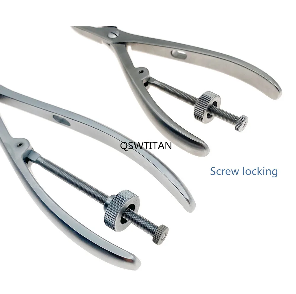 Bone Holding Forceps Stainless Steel Toothed Phalanges Reduction Forceps Veterinary Orthopedics Instruments