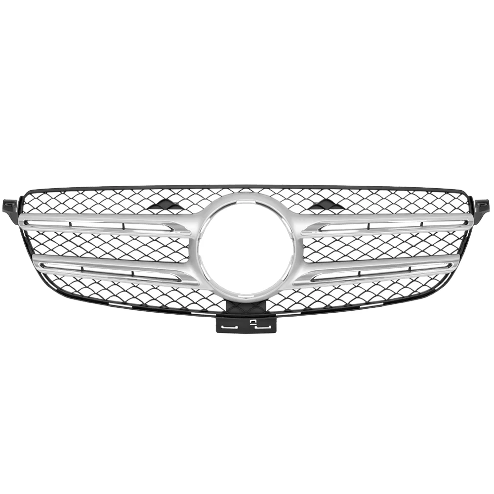 Suitable for Mercedes Benz A1668880260 Middle grid base radiator grille Grille mesh W166 ML250 ML350 GLE300 ML400 ML550 GLE550