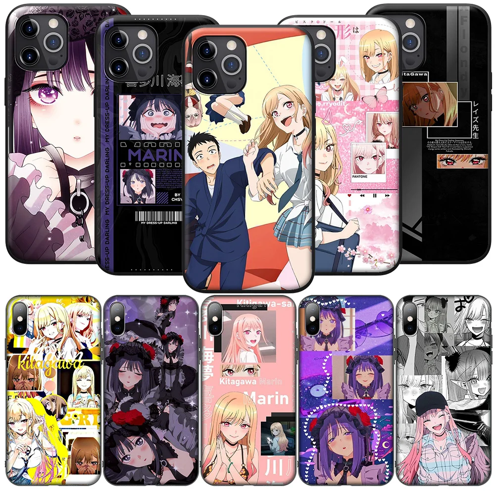 My Dress Up Darling New High-End Soft Case for Xiaomi Redmi Note 11 11s 10 10s 9 9s 10t 8T 8 7 6 Pro Max