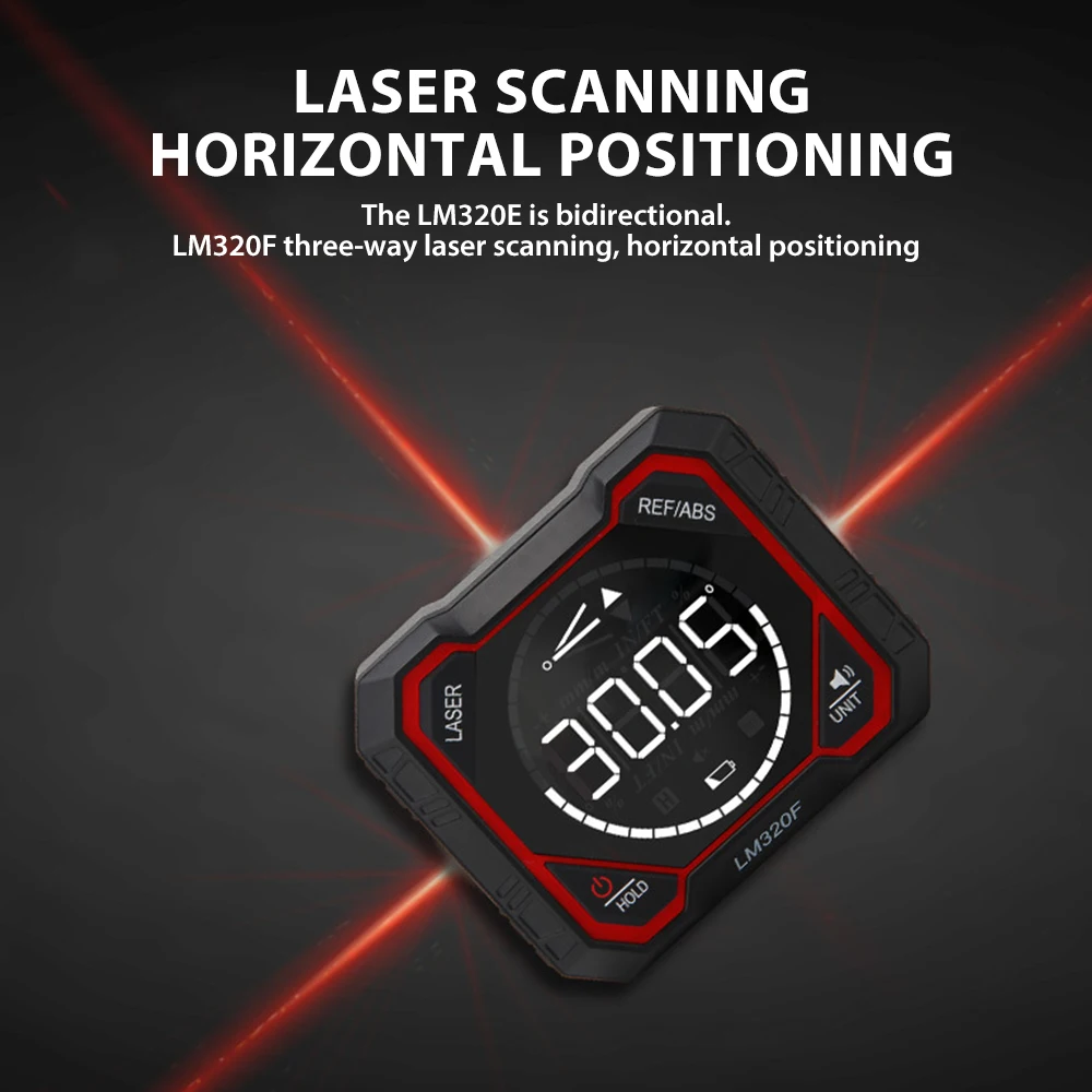 LM320D LM320E LM320F Лазерный инклинометр Цифровой измеритель ангела с абсолютным отжимным измерением угла магнитный инклинометр