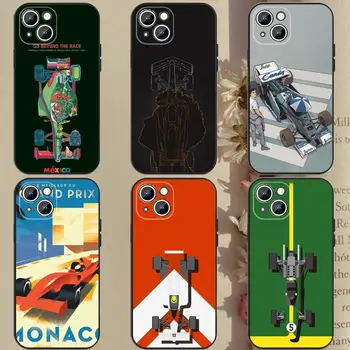 Silikonový kryt do auta Formule 1 F1 pro Apple iPhone 15, 14, 13, 12, 11, XS, XR, X, 8, 7, Pro, Max, Plus, mini, černý 12 nejlepší prodej Kryt Formule 1 pro iPhone X - №3