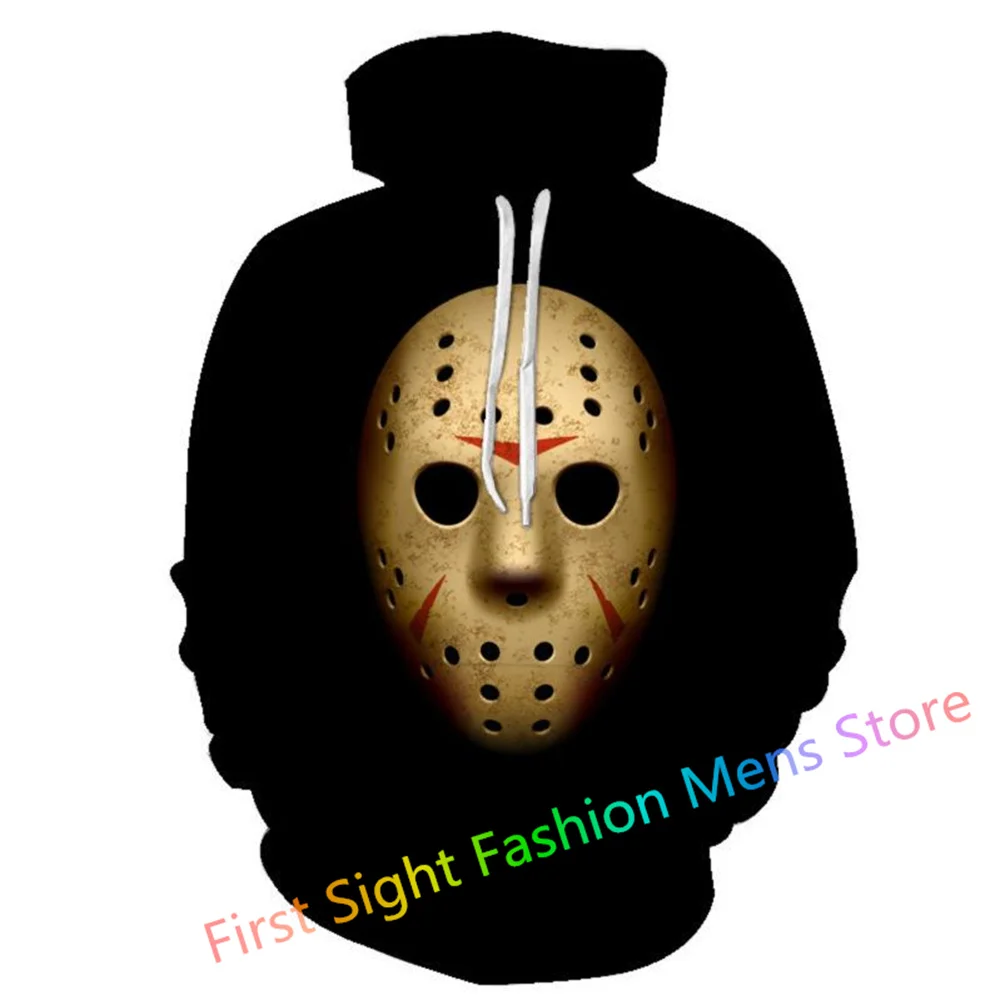Fall Halloween Hooded Sweater Men's Pullover Hoodie Pumpkin and Lantern 3d Printed Casual Jacket Hip Hop Street Mens Clothing