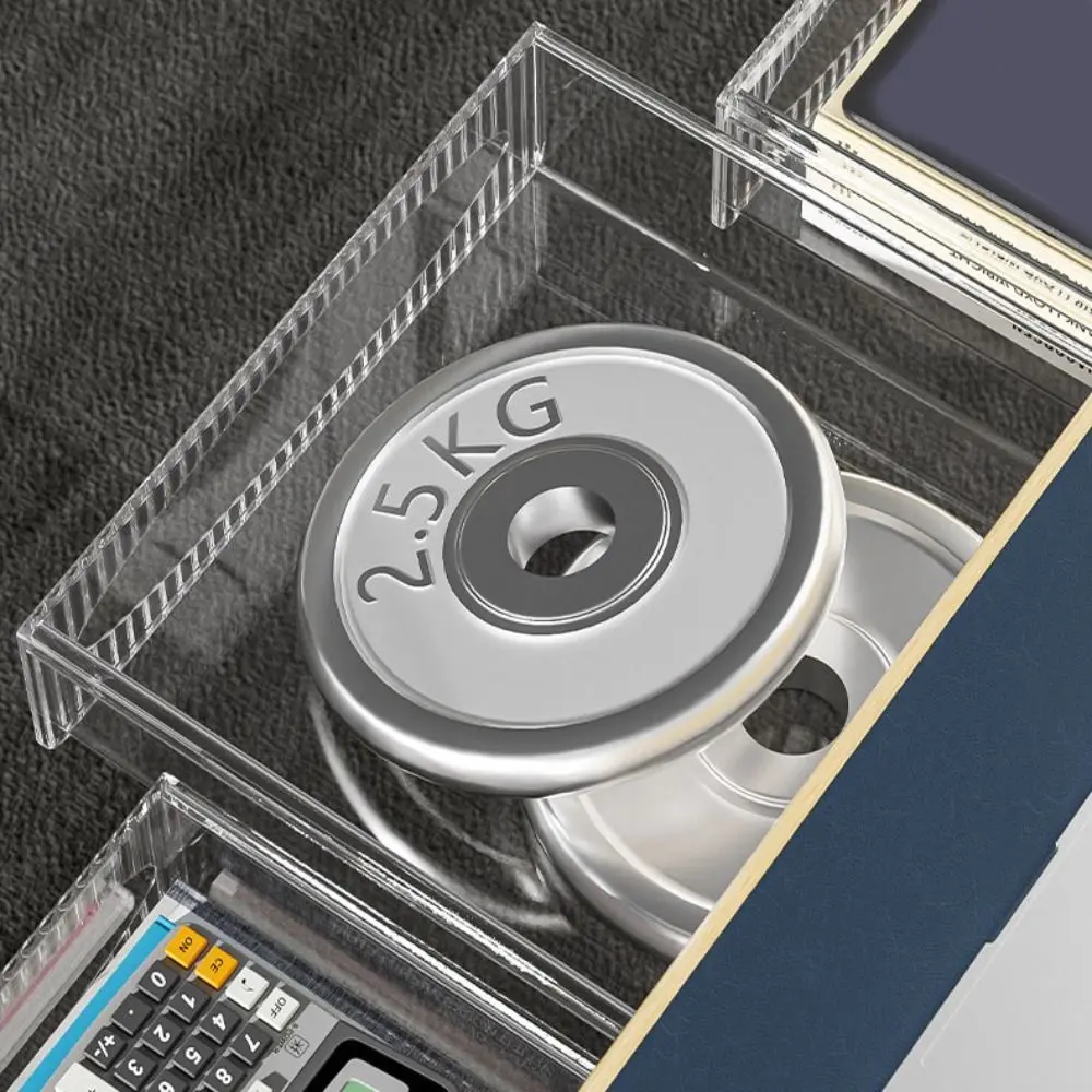 صندوق تخزين طاولة معلقة غير مرئي ، سعة كبيرة أسفل رف المكتب ، تخزين جديد قابل للسحب ، طاولة داخلية