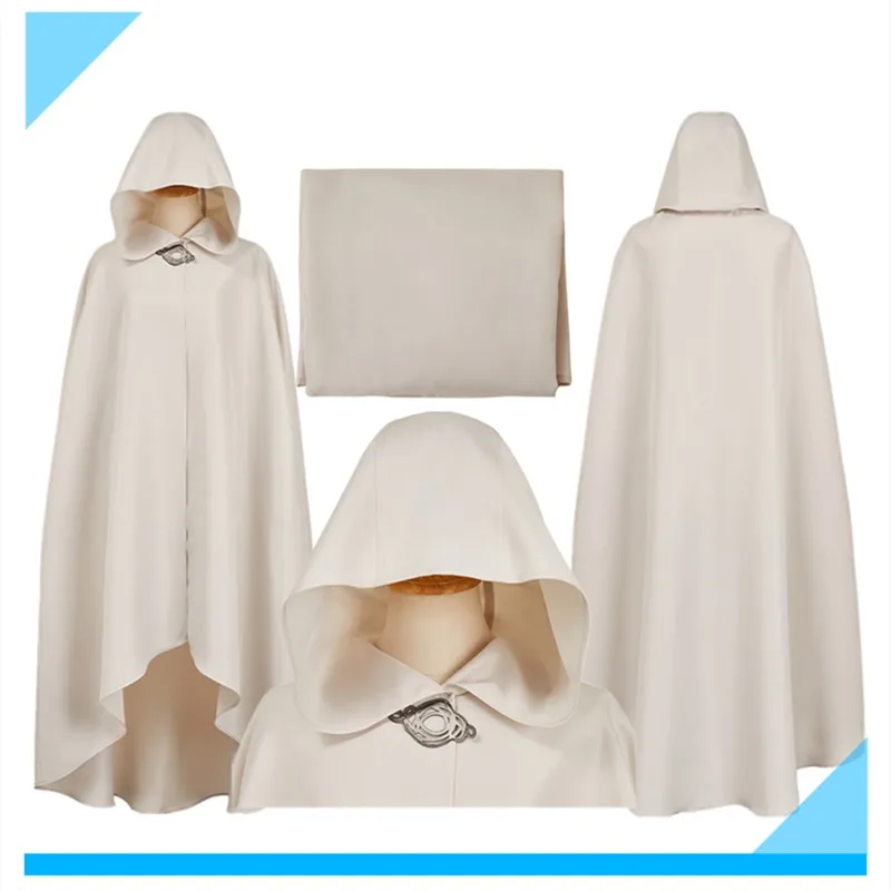 

2025 Melina Cosplay Hooded Cloak Costume The Fire Keeper Disguise Game Adult Long Robe Outfits Halloween Carnival Party Suit