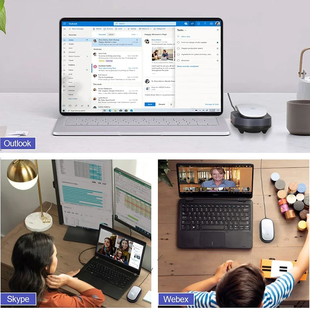 جهاز محاكاة حركة الماوس الأوتوماتيكي غير القابل للاكتشاف مع مفتاح تشغيل/إيقاف لإيقاظ الكمبيوتر والكمبيوتر النشط