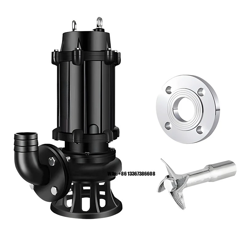 

Sewage Pump 380V Three-phase Non-clogging Mud Sewage Pump Submersible Sewage Pump