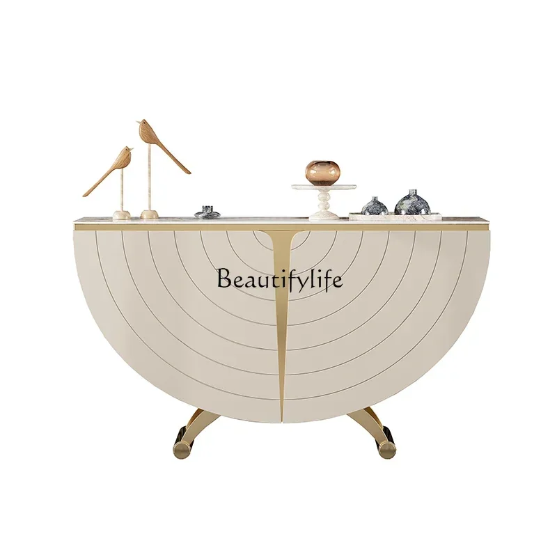 

D25Entrance Cabinet Light Luxury Entrance Entrance Table Living Room Decorative CabinetSSS