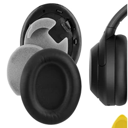Geekria Earpads for Sony WH 1000XM4 Headset Replacement Headphones Protein Leather Ear Pads Cover Cushions Memory Foam Earmuff