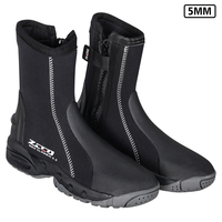 5MM Neoprene Dive Boots Surf Scuba Diving Swimming Shoes Windsurf Underwater Fishing Kitesurf Equipment Beach Shoes Snorkeling
