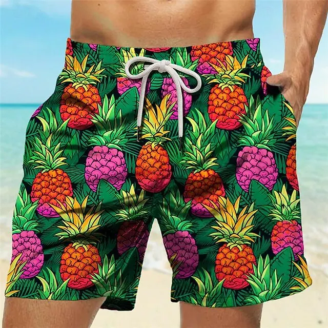 

New Summer 3D Printed Shorts Men Casual Fashion Beach Short Pants Comfort Breathable Streetwear Shorts