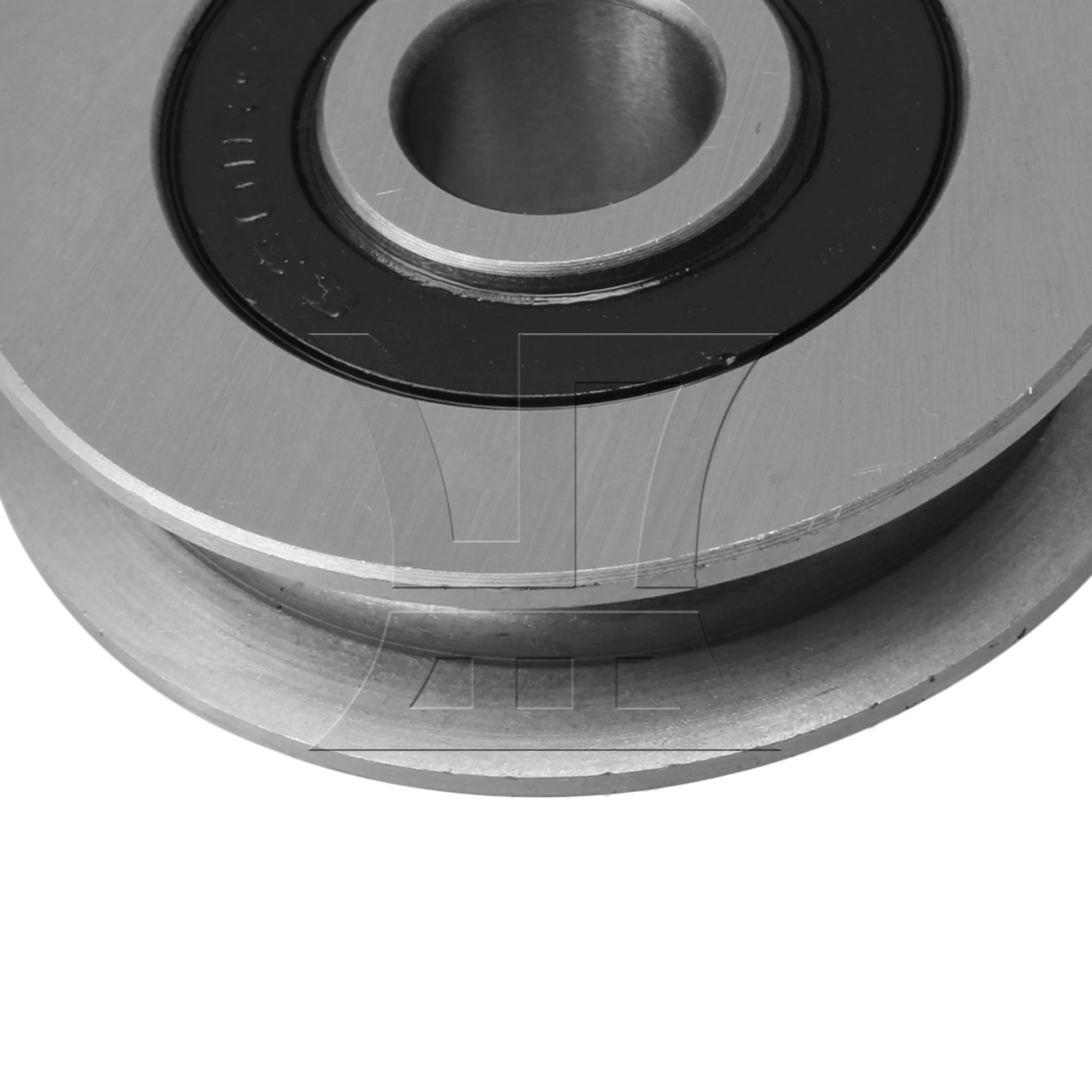 

CNBTR U-Shape Iron Bearing Cable Pulley for Garage Door Opener 50mm Titanium