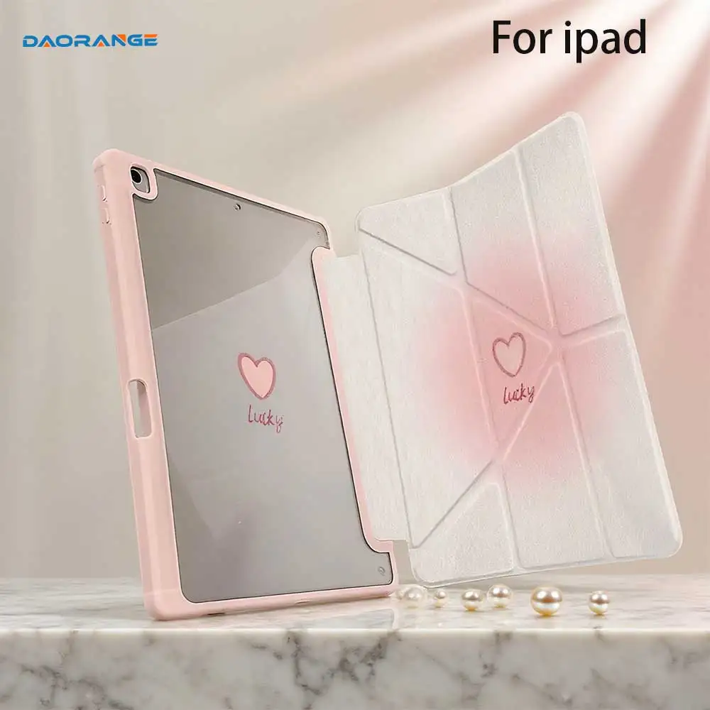 

Y Fold Case for iPad A16 11th 2025 Pro12.9 5th 6th Air11 13'' Pro11 M4 10.2 10th 9th 8th 7th Case for iPad Air4 5 10.9 case