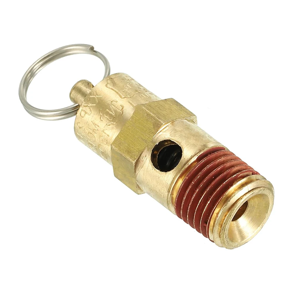 Soupape de sécurité NPT mâle pour compresseur d'air, soupape de dégagement de pression d'air, outils et accessoires, 1/4 ", 150 PSI, 1PC