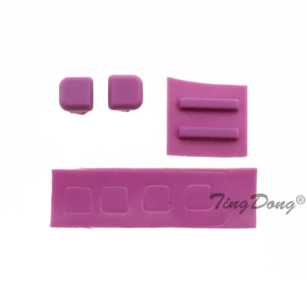 TingDong Optional Screw Feet Cover for Nintend DS Lite for NDSL Game Console Screw Feet Cover Rubber Pad