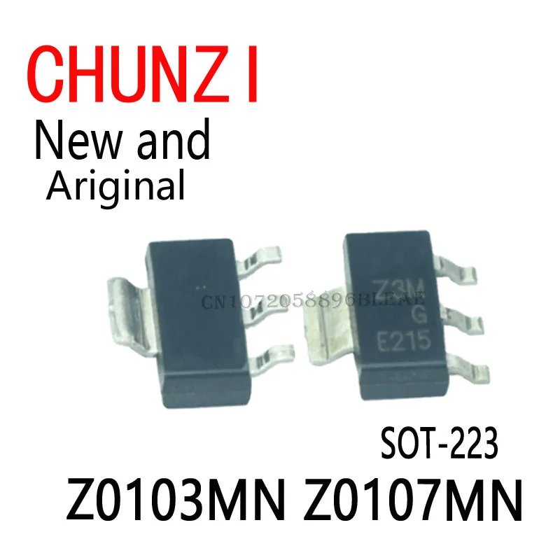 10pcs New and Original Z0103 Z0107 0103MN 0107MN SOT-223 Z0103MN Z0107MN