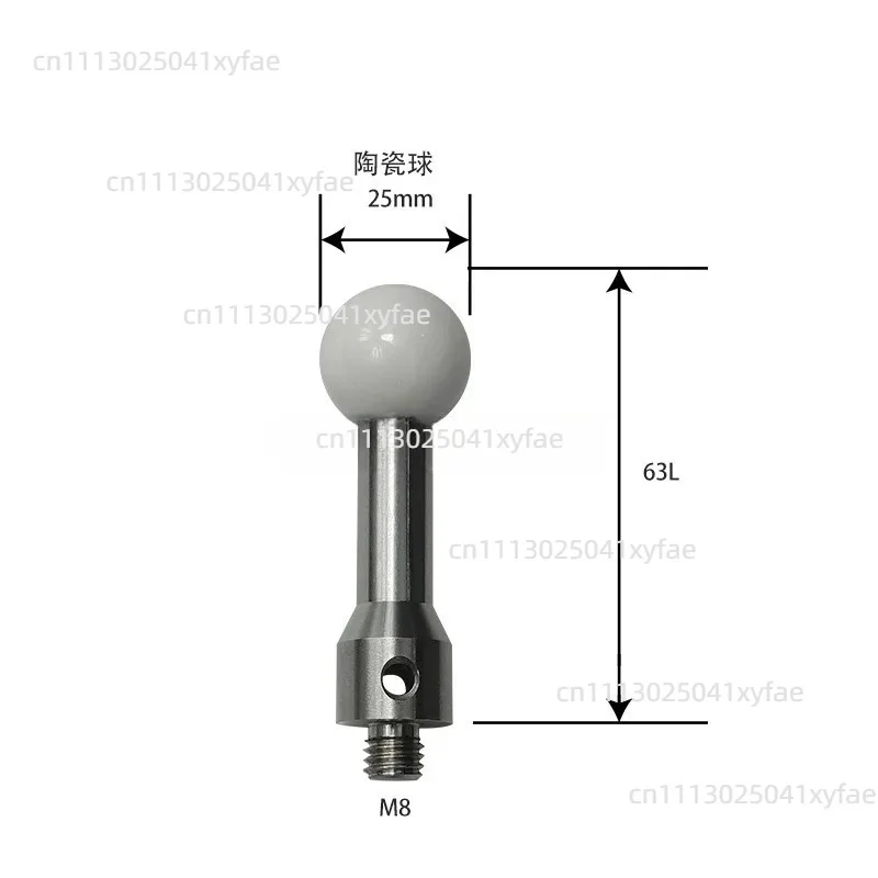 Ceramic Tungsten Steel Calibration Ball M8 M10 for CNC Machine Tool