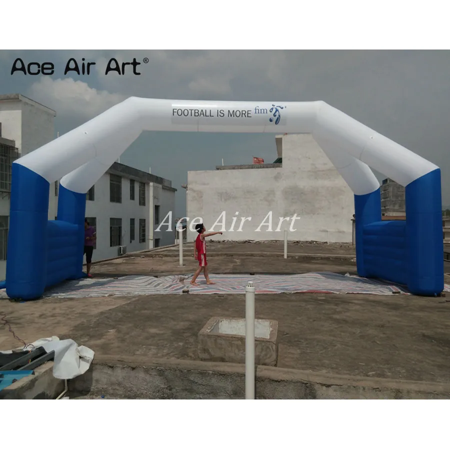 Free Standing Inflatable Props for Switzerland, Big Start Line, Props Arch, Pop up Sports, Stage, 4 Legs