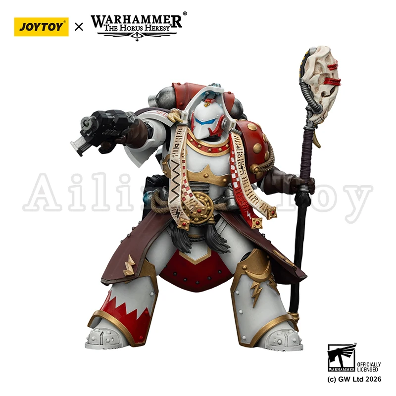 JOYTOY 1/18 Action Figure The Horus Heresy 40K White Scars Figures Anime Toy view 3
