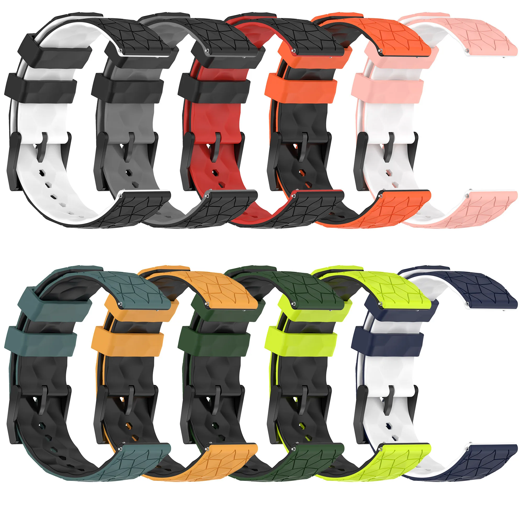 Silicone Straps For Huawei Watch GT3 GT 3 GT2 2 42mm 46mm Smart Watch Honor Magic watch Wristband Replacement Wrist Strap Correa