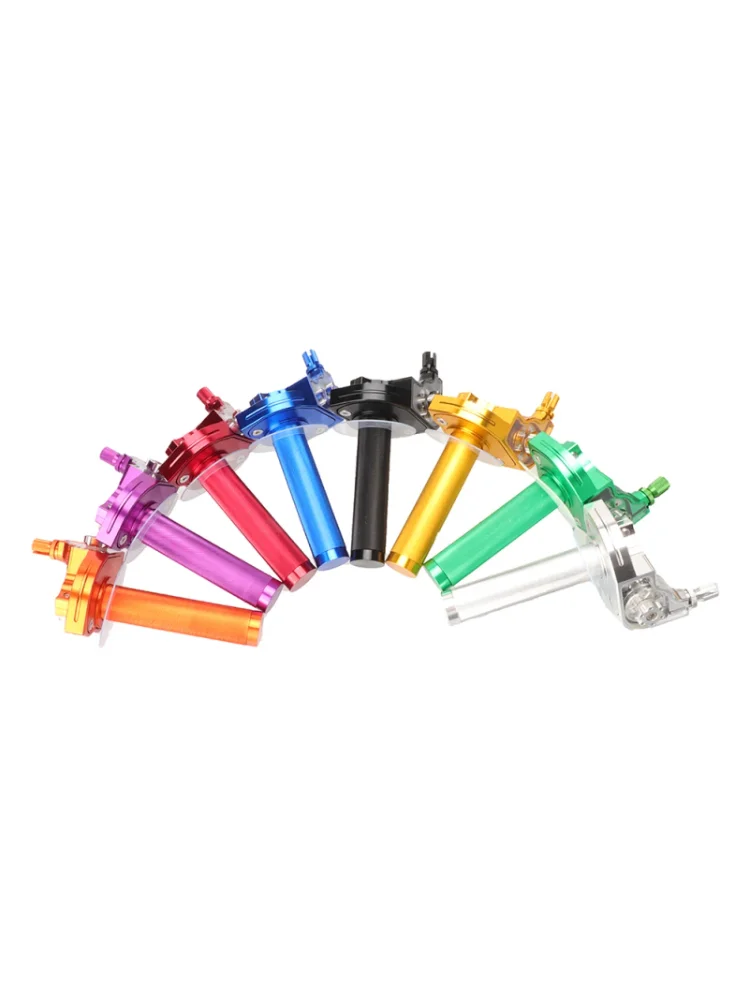 AliExpress NONE 7/8''22mm Universal CNC Aluminum Accelerator Throttle Twist Grip Handlebars Grip Twister For Motorcycle Moped Scooter Dirt Bike