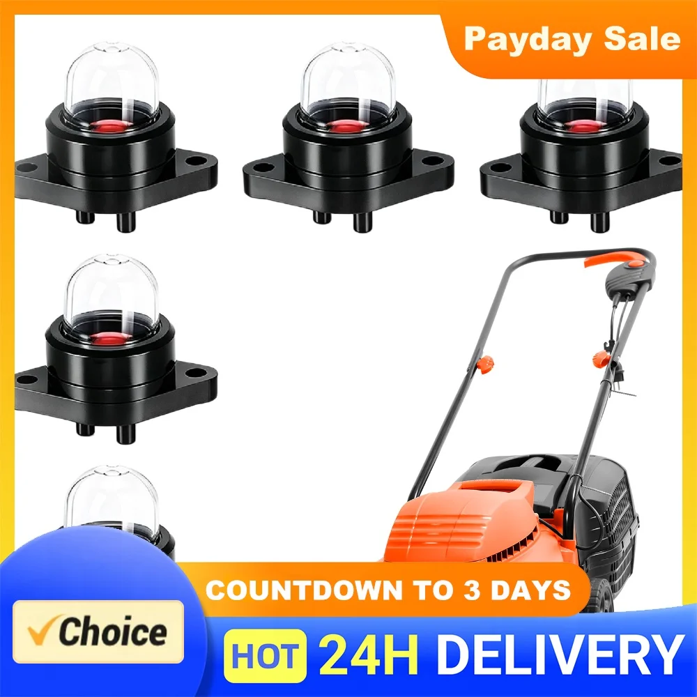 5 Pcs Craftsman Chainsaw Parts for McCulloch Partner 335/435/440 Chainsaws Weedeater Primer Bulb for Trimmer Blower Carburetor