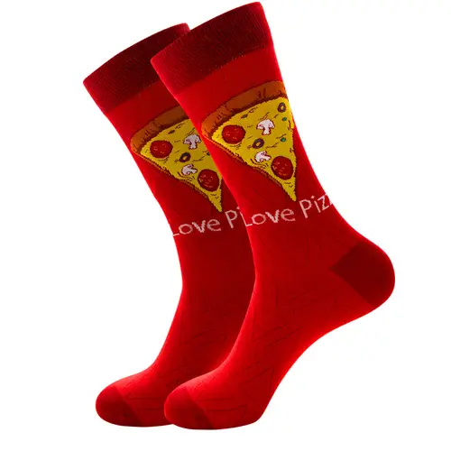 1 Pair New Happy Mens Socks Women Novelty Cartoon Sock Combed Cotton Funny Men's Big Size Crew Hip Hop Thick Long Socks - Image 28