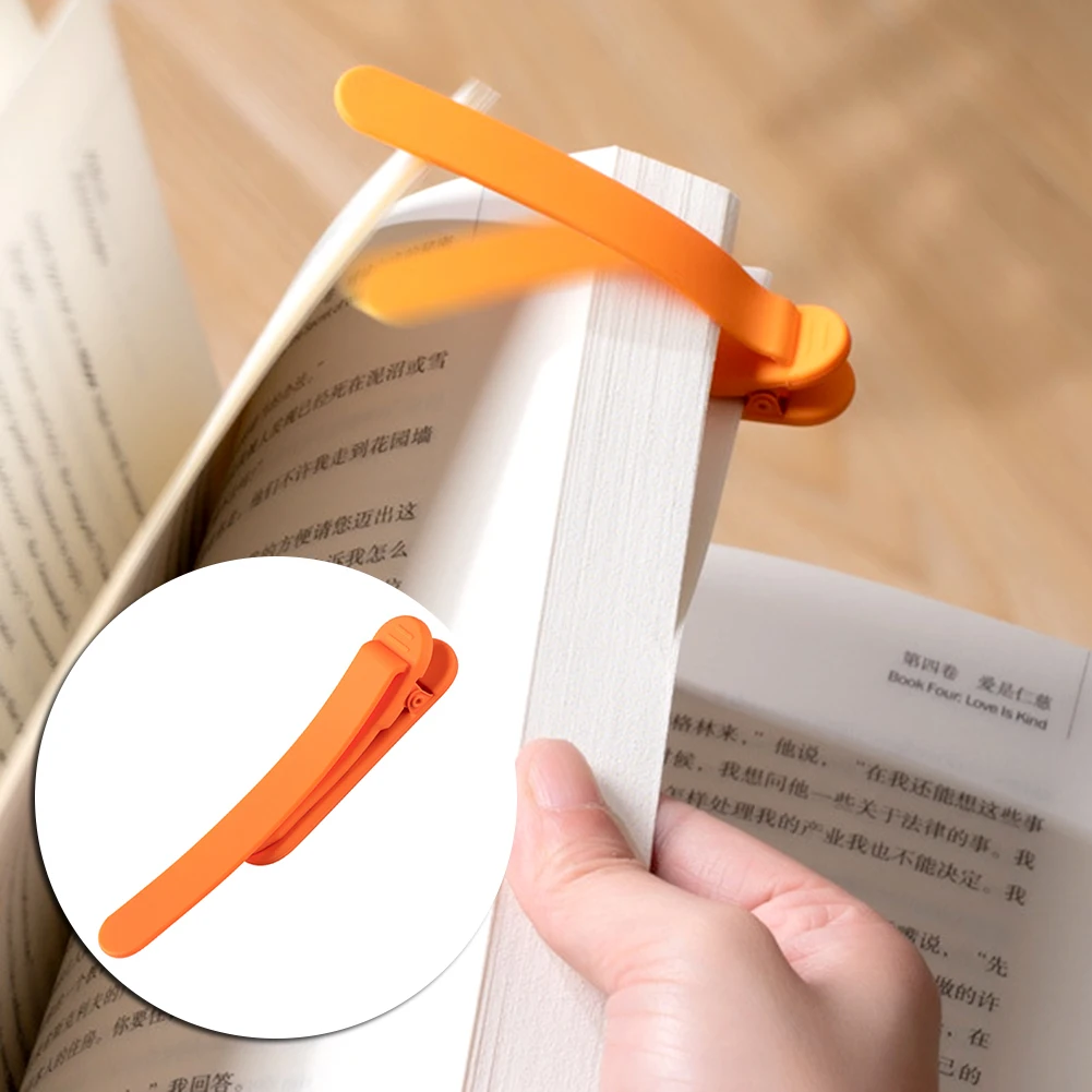 Bookmark Clip Smart Bookmark For Reading Super Soft Innovative Page Divider Non Fading Reusable Notebook Page Divider For Reader