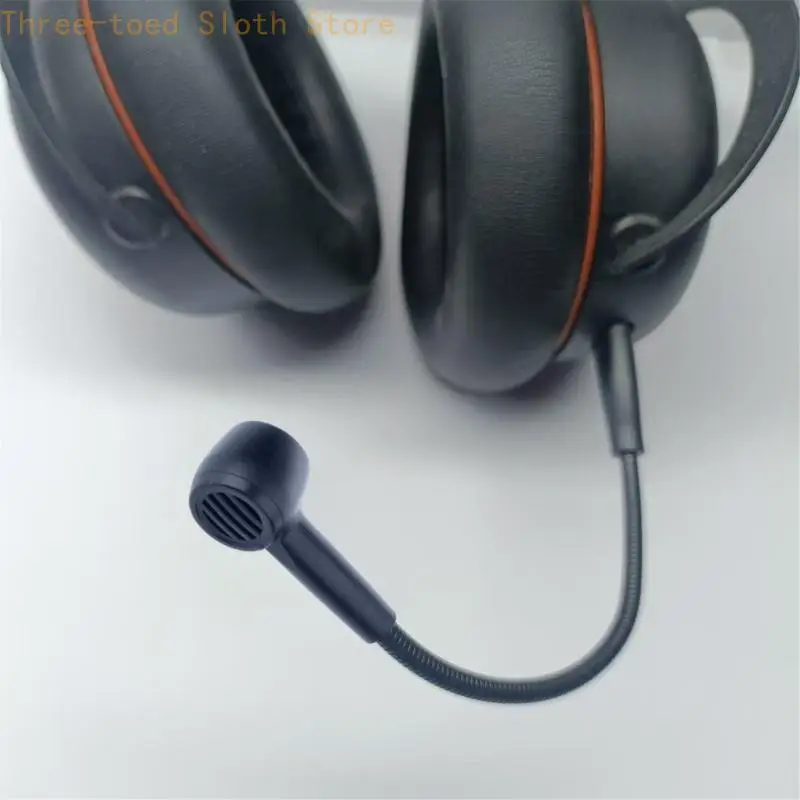 3,5-mm-Gaming-Headsets-Mikrofonarm mit Schaumstofffilter für MMX100 MMX150 Headsets Kommunikations-Streaming-Mikrofon E74A – Detail 3