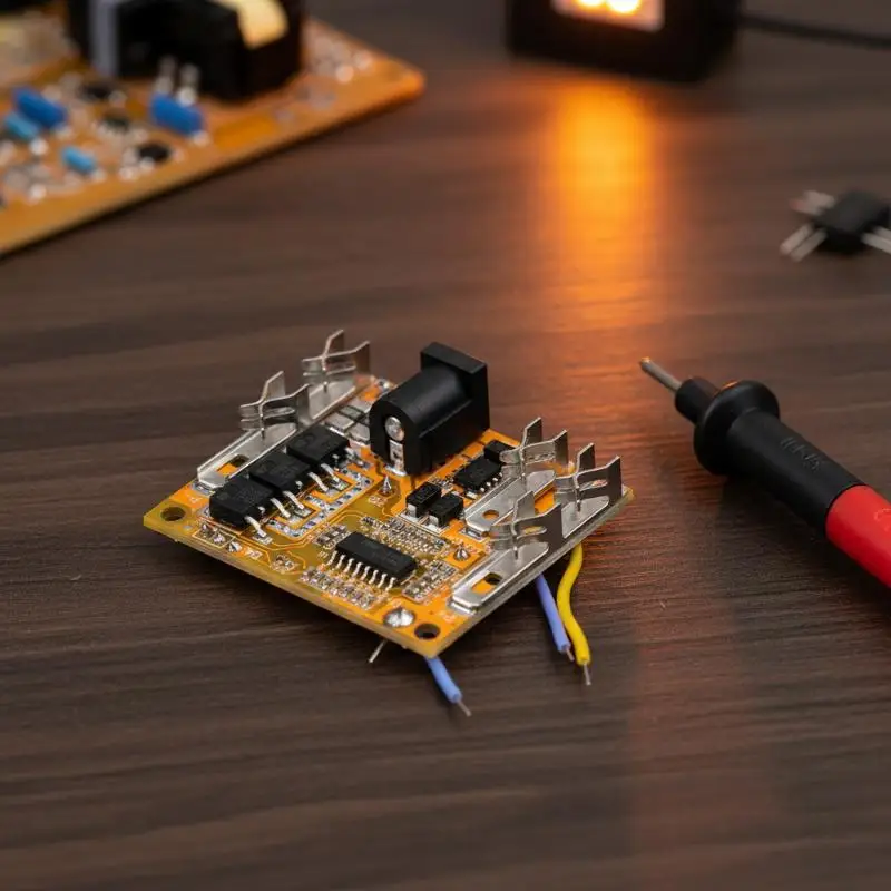 3 Series 50A 21V Li Battery BMS Board MT5S Module Alloy Cells for DIY E Bike High Safety Overcurrent Charging Protection