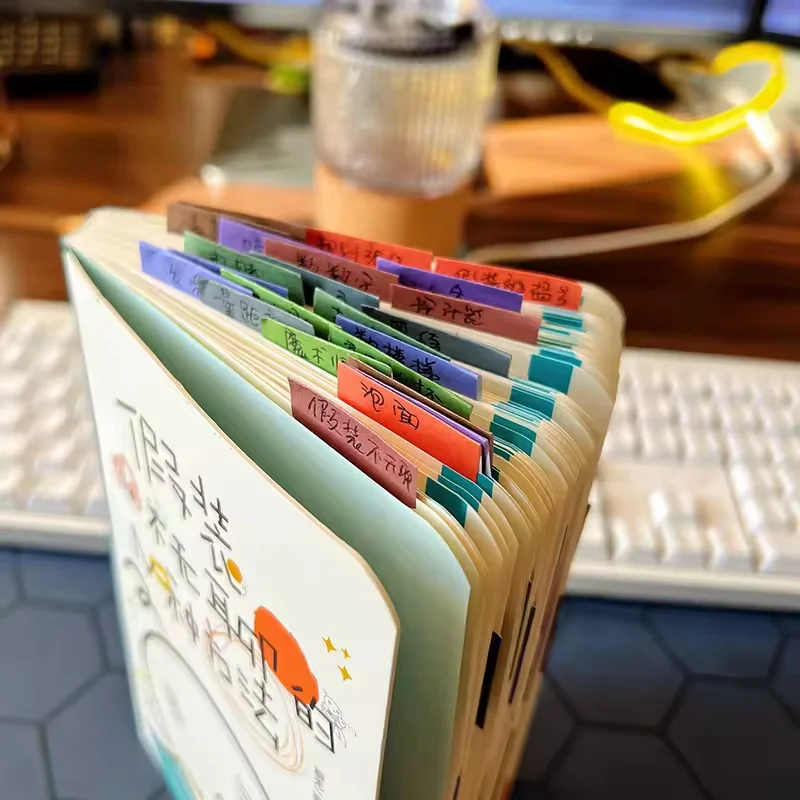 

Paper Index Note Marking Stickers Journal Sticker Catalog Classification Stickers Message Note