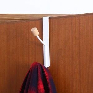 1pc Multi-Eisen-Gonanho-hintere hintere Haken-Haken-freie Bohrhalter für Mantel und Huthaken 8 Hauptverkaufstraßenhalter - №3