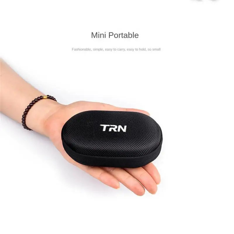 Earphones Case Mini Portable Oxford Compressive Headset Package Headphone Bag For TRN VX V90 V80 AS10 T2 ZSX ZSTX ZSN ES4